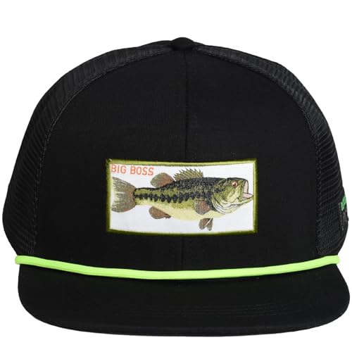 Image of EDTREK Outdoorsman Pro Trucker Breathable Mesh Performance Cap - Flat Brim Snapback Hat