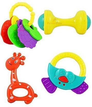PRIMEFAIR Acrylonitrile Butadiene Styrene (Abs) Baby Newborn Toys Rattle Set, Musical Instruments For Babies 3+ Months New Borns, Baby,Kid (Multi Color) (New-E_2024) (B0CW3SQWMK) Amazon Price History, Amazon Price Tracker