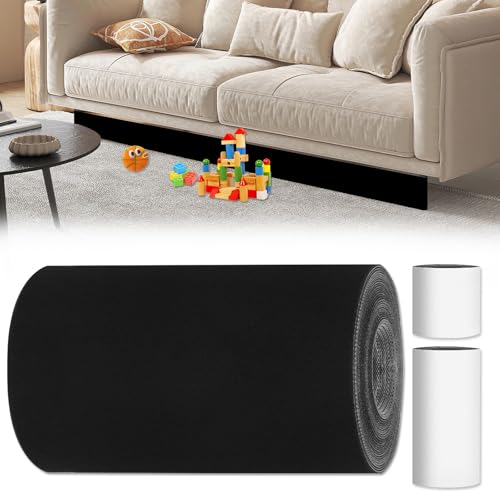 BlyeMichdi Bloqueurs de Jouets pour sous Canapé et sous Lit, 15 cm x 10 m Blocage sous Le Canapé Réglable, Bloqueur sous Canapé pour Animaux de Compagnie,...