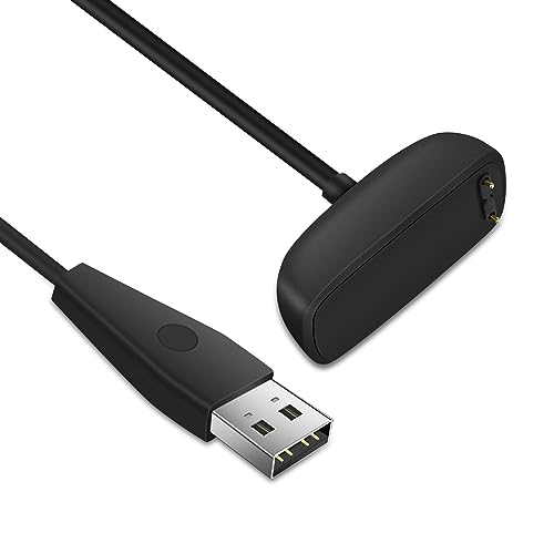 AXFEE Ladegerät Kompatibel für Fitbi Armband, USB Ladekabel Kabel, 3.28ft 100cm Ladekabel, Tragbare Ladestation Ladekabel kompatibel mit Luxe / Charge5
