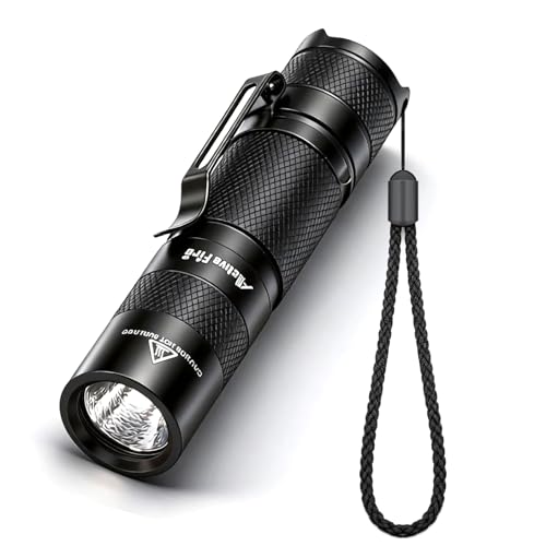 ACTIVEFIRE Mini AA Pen Portable LED Light, Super Bright, Waterproof Keychain Torch, Clip-on Light, Powered by AA or 14500 Batteries