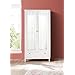 Garderobenschrank "Rovola" In Pinie Weiß 107 X 201 Cm
