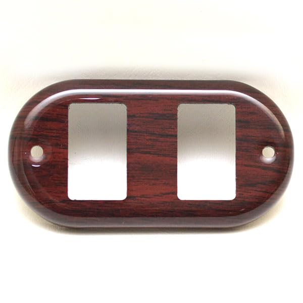 Godfrey Pontoon Boat Blank Rocker Switch Panel | Aqua Patio Woodgrain