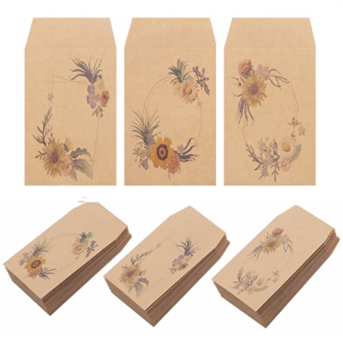 150 Pack Seed Saving Envelopes,Small Paper Envelopes For Seeds,Mini Envelopes,Coin Envelopes,Key Envelopes,Self-Adhesive Kraft Seed Envelopes,Let Love Grow Seed Packets,Bulk Wedding Favors For Guests #TOP22