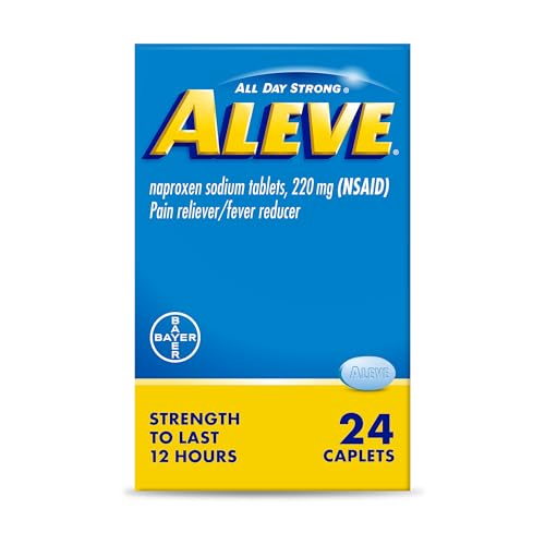 Aleve Pain Relief Caplets 24 Count