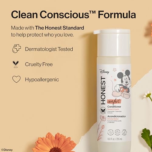 Image of The Honest Company Conditioner, Disney's Mickey Mouse Comfort Sweet Cream