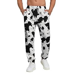 Mens Pants-cow Print