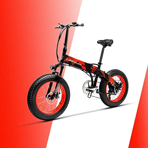 LANKELEISI X2000 20 × 4.0 Inch Big Tire 48V 1000W 12.8AH Fat Tire