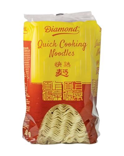DIAMOND Fideos de cocción rápida sin huevo, fideos rápidos de harina de trigo para fideos fritos y guarniciones - 1 x 500 g