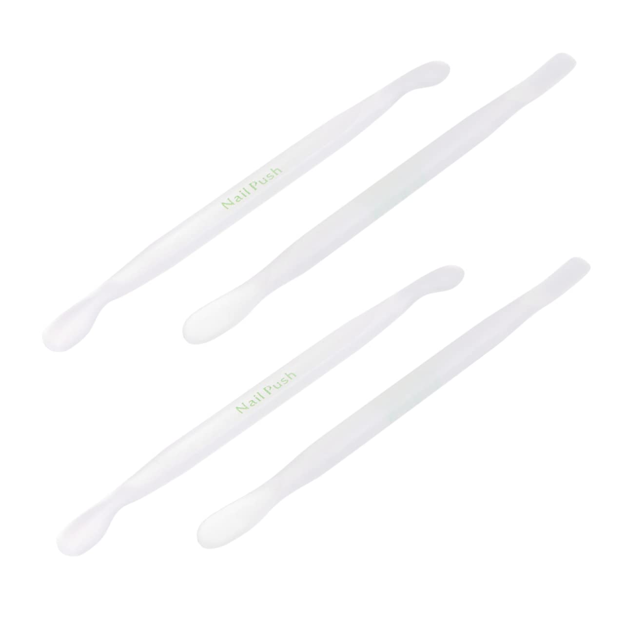 Outanaya Cuticle Set for Nail Care 4pcs Exfoliating Tool Set Nail Pusher Trimmer Rasp Pusher Dead Skin Remover Perfect for Daily Use