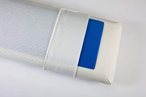 Ortho-Relax Visco-Kopfkissen Blue Line | 40x80 cm