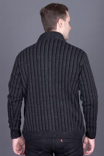 Image of GODFREY Full Sleeve Zipper Sweater for Man Winter Wear -Mens Woolen Sweaters Turtle Neck