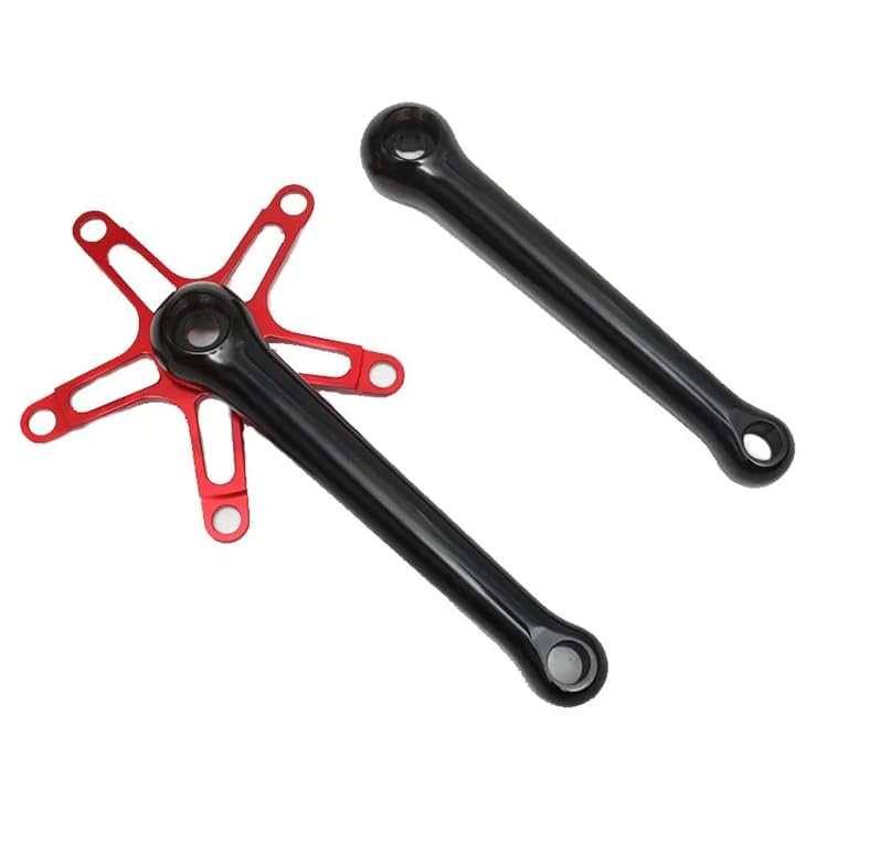 London Craftwork Lightweight Crankarm Set for BROMPTON (Red)
