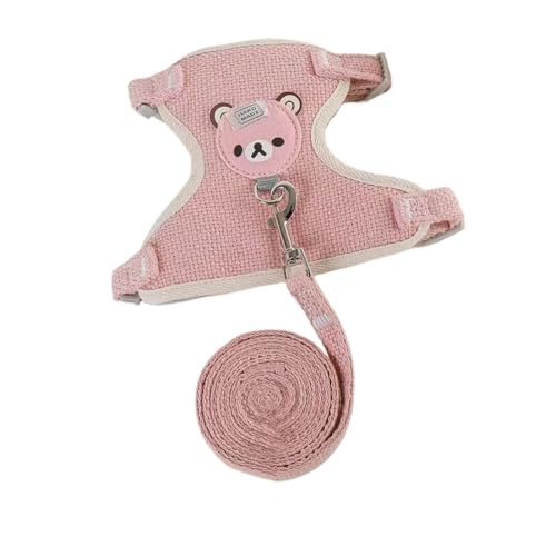 Tufduzo 小型犬用のサイズ調整可能な汎用性の高い犬のリード テディベア犬用よりも 猫用牽引紐 ウサギ用牽引クリップ 犬の散歩用リード (S,C)