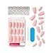 Kiss Nails GEL FANTASY-Long Design Nails w/Adhesive Tabs & Glue (KGN09-AB FAB)
