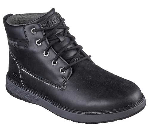 Image of Skechers Men's USA Garlan - Deno Round Toe Waterproof Lace Up