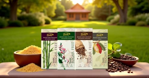 ZEVIC Store ZEVIC Sugar Free Dark Pack of 4 · 40 g (160 g total) - Image 3