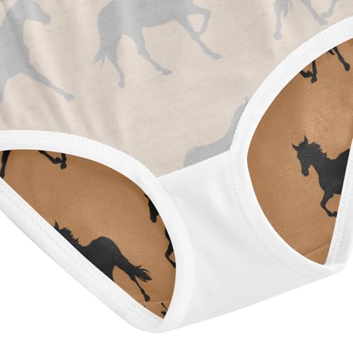 Brown Horses Toddler Girls's Underwear 2T 202c1433 5