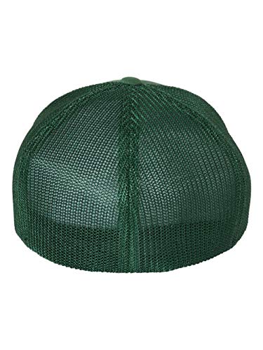 Image of Flexfit Unisex Mesh Fitted 2-Tone Trucker Hat, One Size