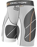 Shock Doctor Men's Ultra Padded Catchers Sliding Shorts
