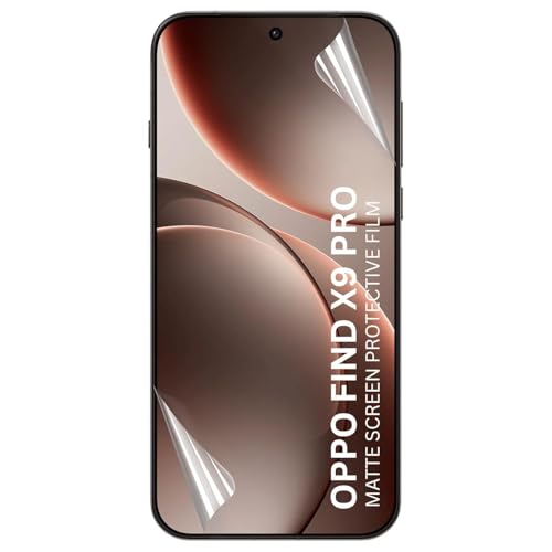 Image of BLACKSHEEP Matte Screen Protector for Oppo Find X9 Pro 5G Membrane Case Friendly Full Edge to Edge Screen Coverage & Installation Kit-(Pack of 1)