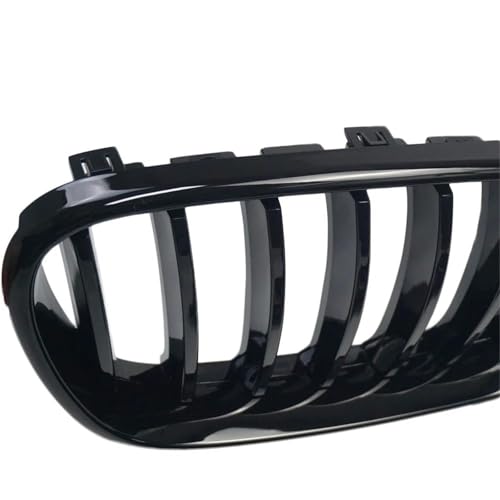Parrilla delantera de riñón negra para BMW X3 F25 (2010-2013), rejilla de radiador de 1 listón 6