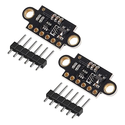 DWEII VL53L1X Time-of-Flight Distance Sensor Laser Ranging Flight Time Sensor Module Distance 400cm...