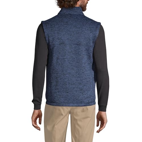 Lands' End School Uniform Men's Sweater Fleece Vest2