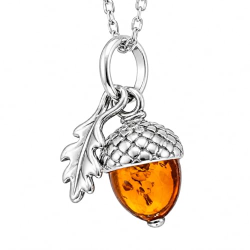 Pendentif ambre de la Baltique et argent 925 SilverAmber GL2041