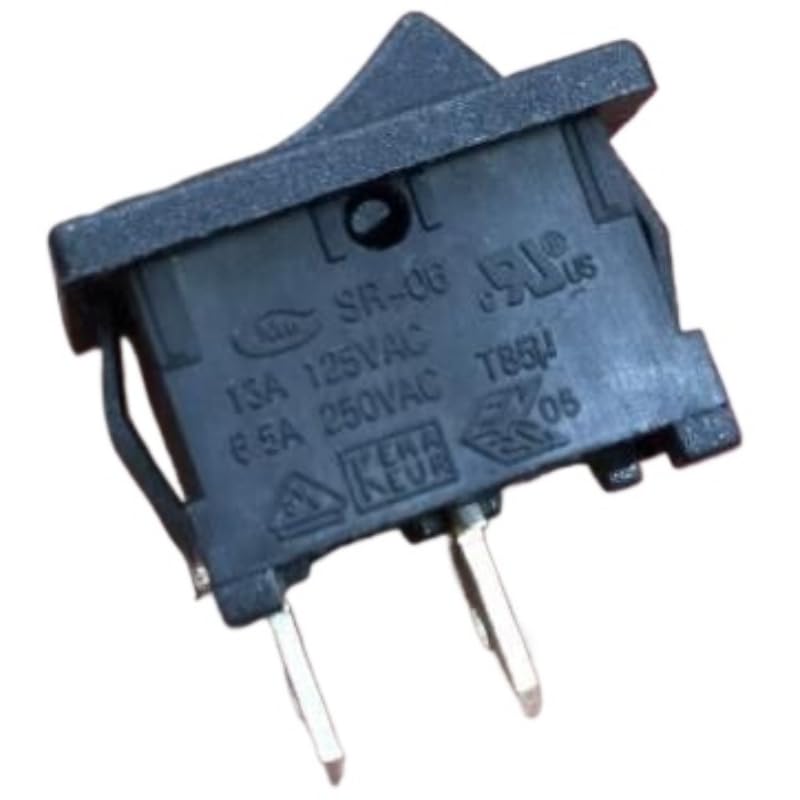 2Pc New SR-06 6.5A 250V 2 pin 2 Position Rocker Switch