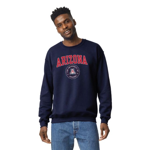 Image of Ivysport Crewneck Sweatshirt for College, Heritage Logo, Color, Adult Unisex