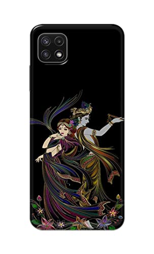 Image of Lord Radha and Krishna Hard Back Case Cover for Samsung Galaxy A22 5G, A22s 5G Back Cover -(J5) VNS2223