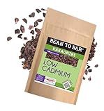 Edelmond LOW CADMIUM Rohe Kakaonibs 450 g | Geschälte & zerbrochene Edelkakaobohnen | Bio, Fair...