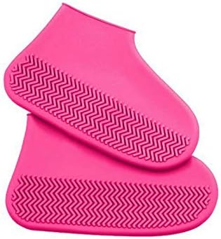 Waterproof Silicone Rubber Shoe Covers Reusable Waterproof Foldable Non-Slip Rain Overshoes for Men Women Kids