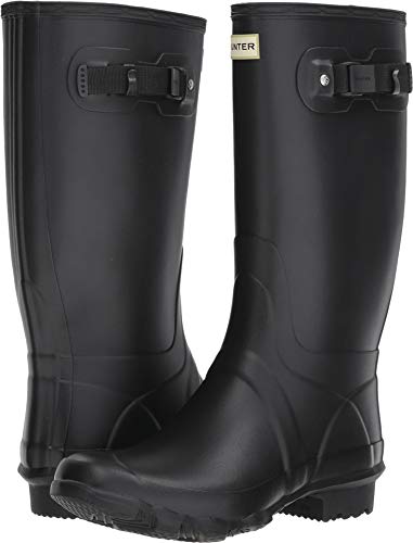 HUNTER Damen Field Huntress Rubber Black Black Stiefel 42 EU