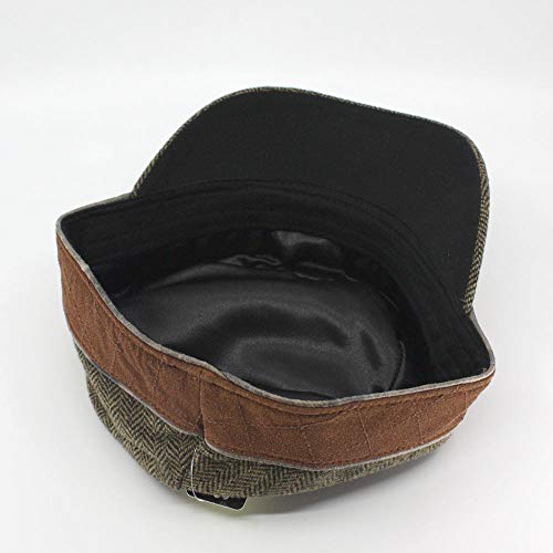 Image of The Vintage Year Washed Cotton Distressed Cadet Hat - Tactical Military Baseball Cap for Men & Women, Outdoor Casual Wear