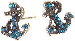 Anchor Diamond Earrings