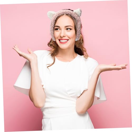 1Pc Adorable Cat Ear Earmuff Plush Ear Protector for Winter Warmth for Students Outdoor Activities and Cold2