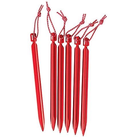 MSR 05807 Mini-GroundHog Stake Kit - Red Cover