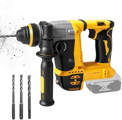 1250W Battery Combo Hammer and Drills 2 in 1 Compatible with DEWA...