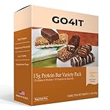 My Neat Health Meal Replacement Bar, HIGH Protein Nutrition Bar, HIGH Fiber, LOW Calories, KETO friendly, On-the-go, Weight Loss Food Bar, 7/Box - (Variety)