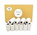 AHR Quality - Rotoli di Carta Termica Bianchi per Pos 57x35x12 - Senza BPA, Per Registratore di Cassa, Carta Termica 57 mm per Ricevute Bancomat, Rotolini di Carta per Scontrini di Lunga Durata