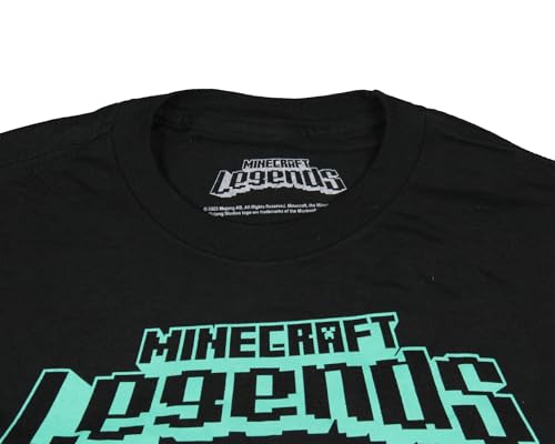 Minecraft Legends Big Boys' Friends And Allies Graphic Print T-Shirt, XL3