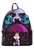 loungefly disney villains curse your hearts borsa a tracolla doppia tracolla, multi, mini