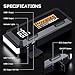 Car Jump Starter 5000A Peak Battery Jumper Starter Portable, 12V Jump Box (up to All Gas/10L Diesel Engine car Jumper Starter Portable with 3