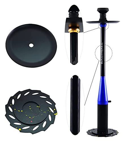 Wasserpfeife Großes Shisha-Einrohr-Shisha-Legierungs-Mittelstab-Tabakschlauch-Set, Baseball- und nikotinfrei, Shisha… – Bild 4