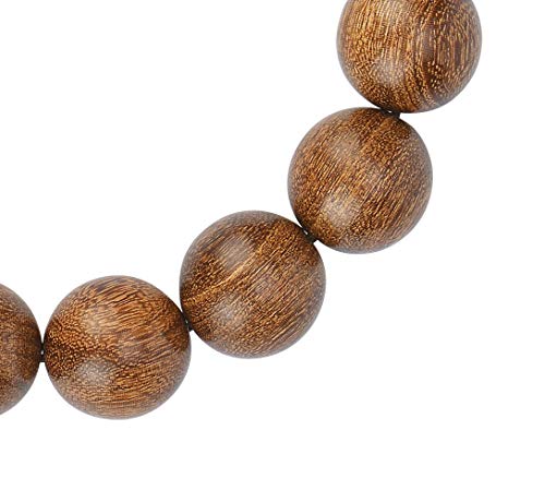 Image of Prayer Bead bracelet Mala Beaded Bracelets for Men Women 12 /15MM 