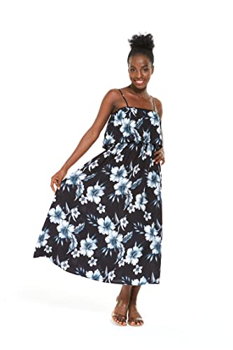 Image of Hawaii Hangover Family Matching Hawaiian Clothes, Midnight Bloom | Family matching Hawaiian outfits, Midnight Bloom, lightweight rayon, machine washable, tropical floral print, luaus, cruises