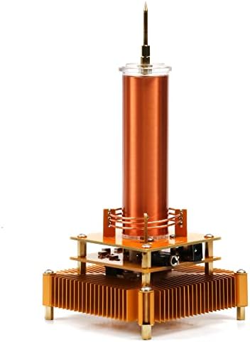 Joytech Music Tesla Coil Acrylic Base Shell Arc Plasma Loudspeaker Wireless Transmission Experiment Desktop Toy Model (YS01)