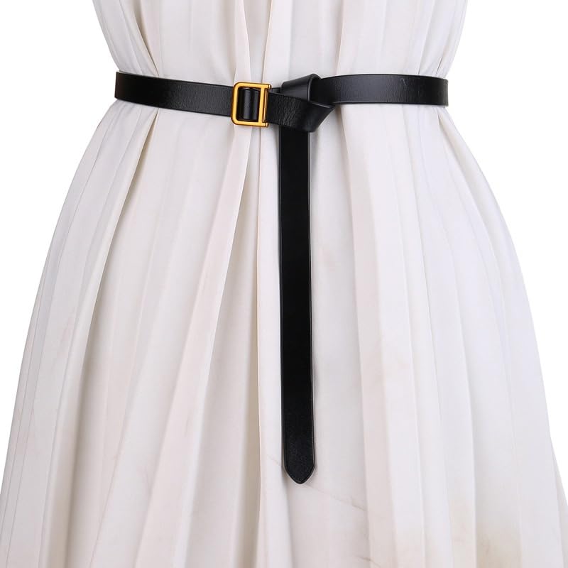 HBJWOV Waistband Women's Cowhide Decoration Suit Belt With Dress Shirt Waistband(D)4